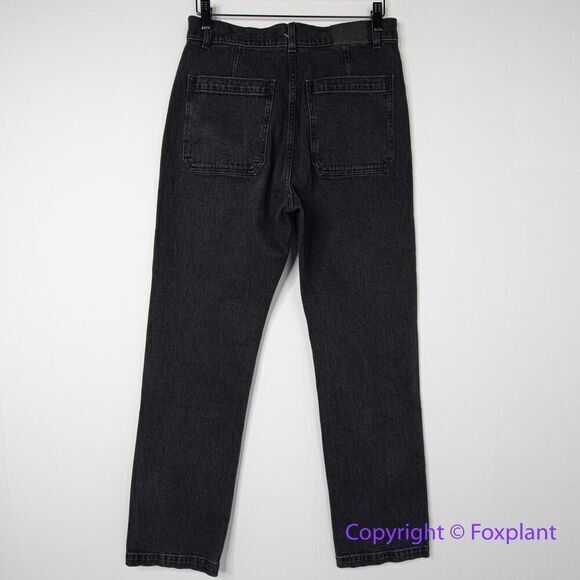 New! Madewell The '90s Straight Utility Jean in camplin wash, size 28 - Picture 8 of 16